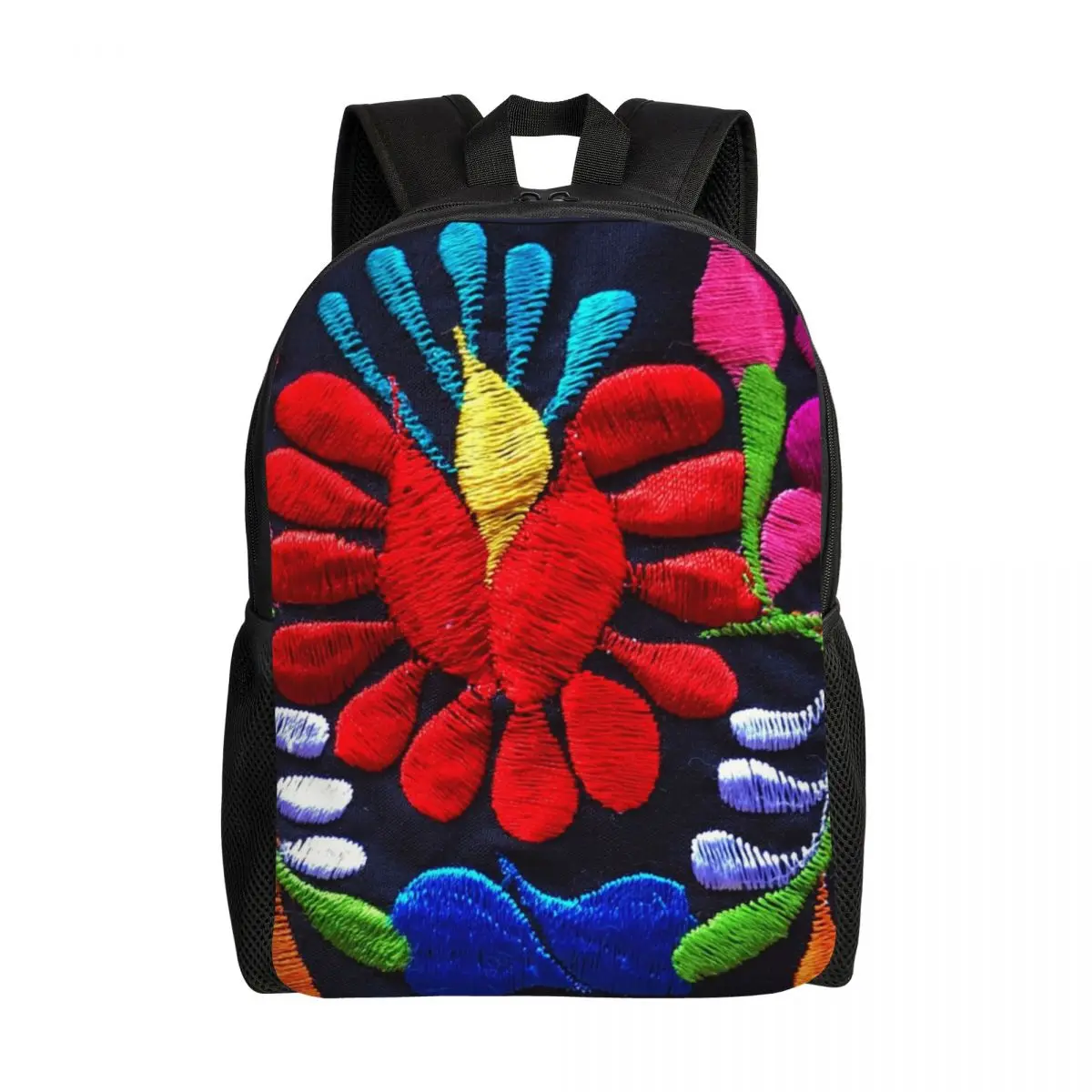 Custom 3D Printing Mexican Fiesta Flowers Art Backpack for Men Waterproof College School Textile Embroidery Bag Printing Bookbag
Custom 3D Printing Mexican Fiesta Flowers Art Backpack for Men Waterproof College School Textile Embroidery Bag Printing Bookbag