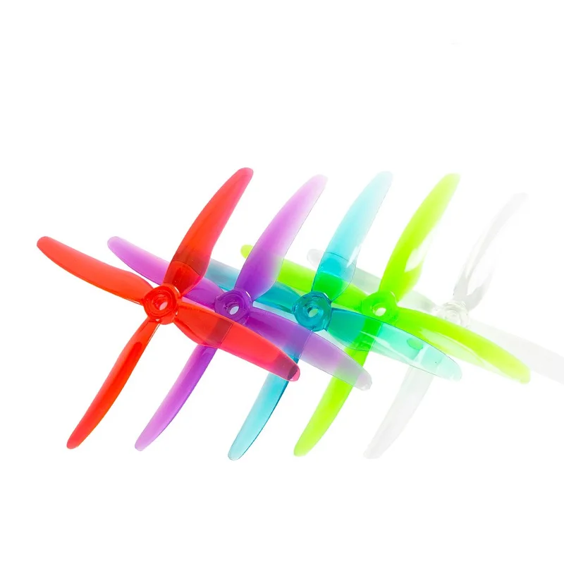 12Pairs 24PCS GEMFAN 51455 Hurricane X 4-blade Propeller FPV Prop 5mm Mounting Hole for RC FPV Racing Drone
12Pairs 24PCS GEMFAN 51455 Hurricane X 4-blade Propeller FPV Prop 5mm Mounting Hole for RC FPV Racing Drone