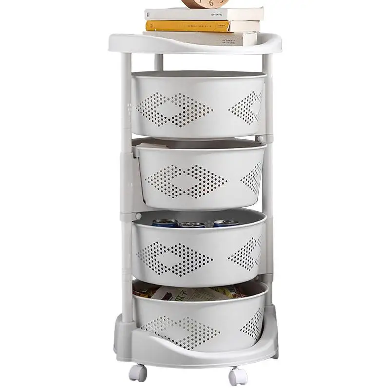 Kitchen Rotating Storage Rack Rolling Storage Cart Shelves Vegetable Storage With Wheels Vegetable Storage Fruit Basket All
Kitchen Rotating Storage Rack Rolling Storage Cart Shelves Vegetable Storage With Wheels Vegetable Storage Fruit Basket All