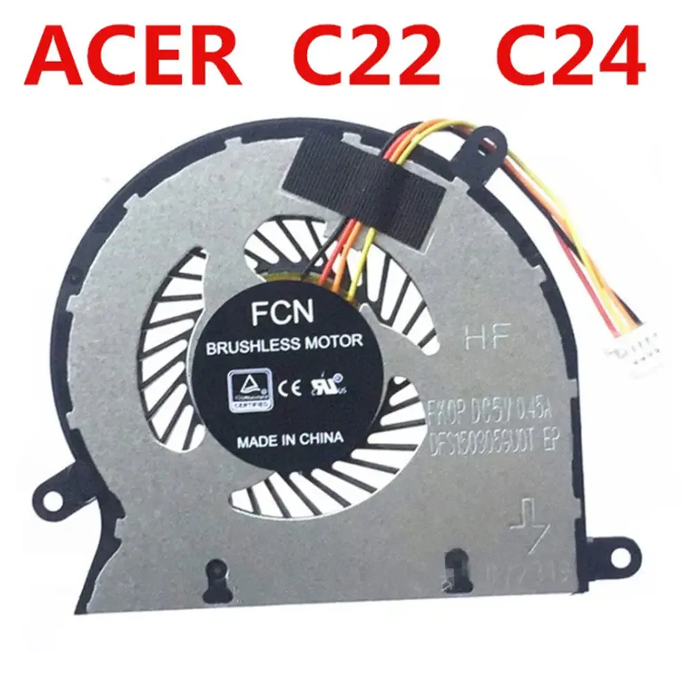 New laptop CPU cooling fan Notebook PC for ACER Aspire C22-760 -962 -820 C24-962 D19L2 C27-962 D18L2 C24-865 DFS1503059U0T FKOP New laptop CPU cooling fan Notebook PC for ACER Aspire C22-760 -962 -820 C24-962 D19L2 C27-962 D18L2 C24-865 DFS1503059U0T FKOP