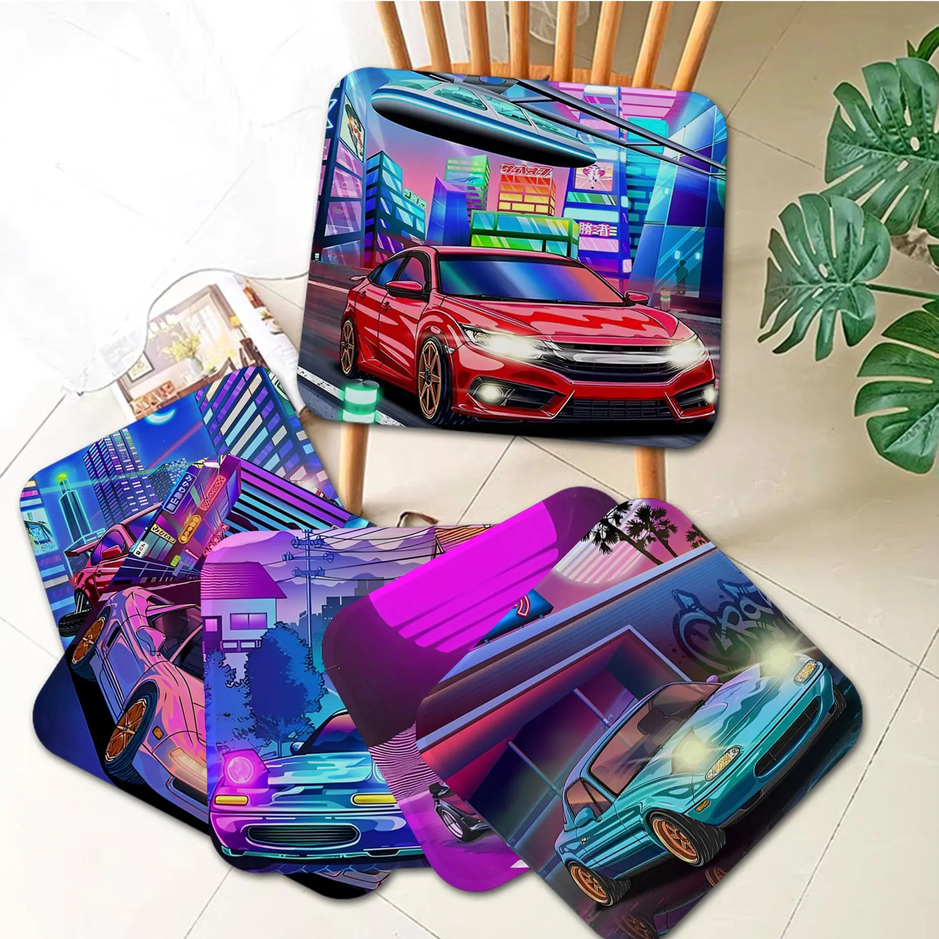 Tokyo Street Racing Nissan Decorative Chair Cushion Soft Office Car Seat Comfort Breathable 45x45cm Chair Mat Pad
Tokyo Street Racing Nissan Decorative Chair Cushion Soft Office Car Seat Comfort Breathable 45x45cm Chair Mat Pad