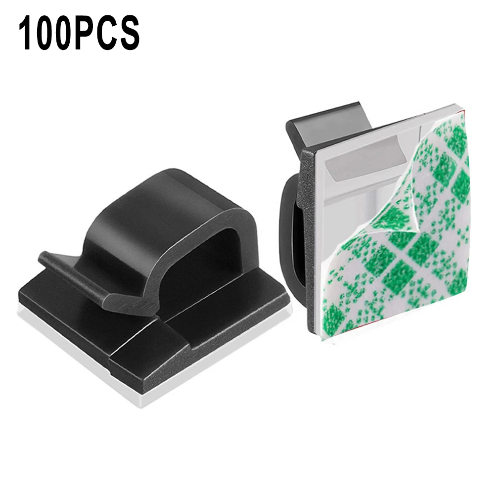 100pcs Cable Clip Self-Adhesive Cord Management Car GPS Data Cable Light Cord Wire Fixing Organizer Home Wire Network Fixer Clip
100pcs Cable Clip Self-Adhesive Cord Management Car GPS Data Cable Light Cord Wire Fixing Organizer Home Wire Network Fixer Clip