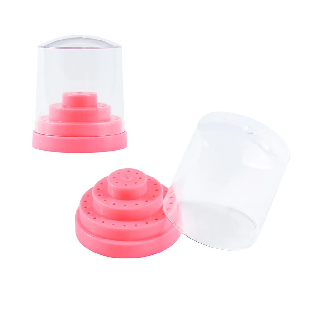 1PC 48 Holes Nail Bit Holder Nail Polishing Machine Grinding Head Storage Box Manicure Drill Bits Container (Pink)
1PC 48 Holes Nail Bit Holder Nail Polishing Machine Grinding Head Storage Box Manicure Drill Bits Container (Pink)