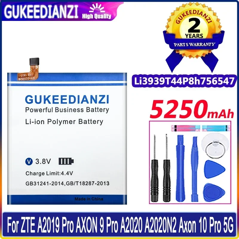 

5250 мАч GUKEEDIANZI для ZTE A2019 Pro AA2020 A2020N2 XON 9 Pro XON9 Pro/10 Pro XON10 Pro 5G