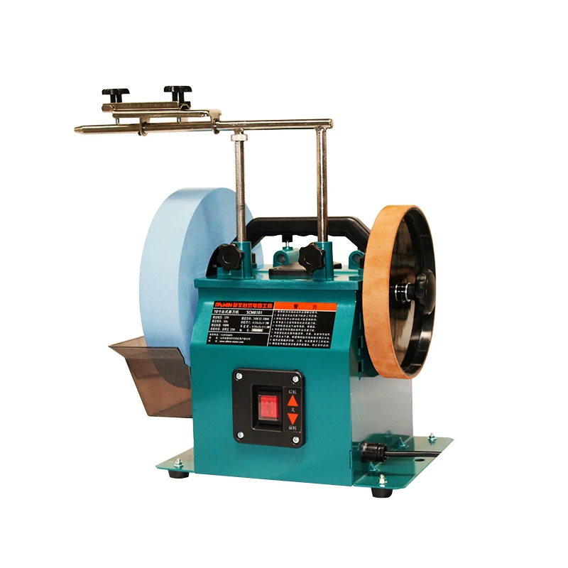 220V 240W 10 Inch Positive and Negative White Fused Alumina Sharpener Desktop low Speed Grinder Polishing Machine
220V 240W 10 Inch Positive and Negative White Fused Alumina Sharpener Desktop low Speed Grinder Polishing Machine