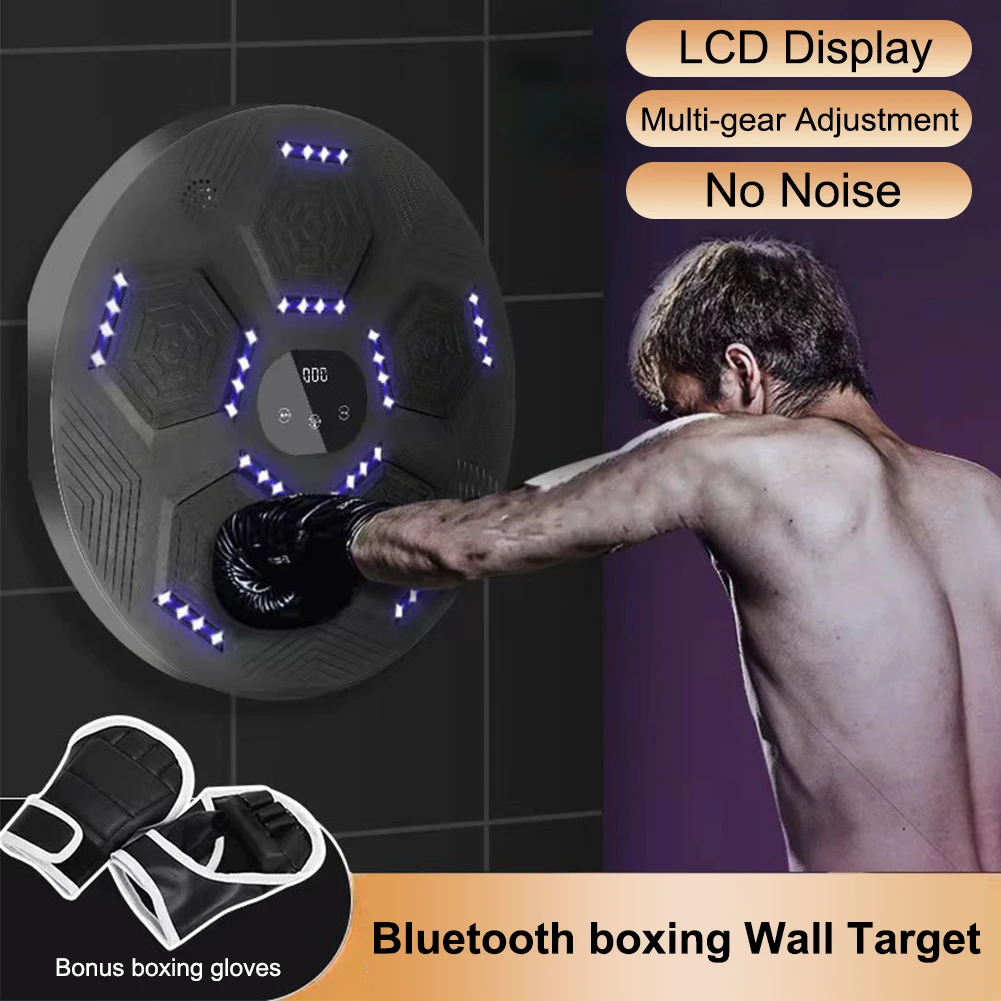 Music Boxing Wall Target Boxing Pads Wall Mounted with LCD 18 Speed Settings Bluetooth Boxing Exercise Training Kit Rechargeable
Music Boxing Wall Target Boxing Pads Wall Mounted with LCD 18 Speed Settings Bluetooth Boxing Exercise Training Kit Rechargeable