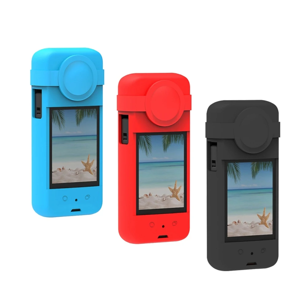 Silicone Cover For Insta360 X3 Camera Lens Protective Cover Panoramic For Action Camera Cover Protection Body Case Accessories
Silicone Cover For Insta360 X3 Camera Lens Protective Cover Panoramic For Action Camera Cover Protection Body Case Accessories