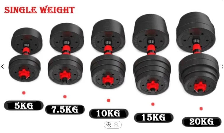 10kg-50kg Multifunction Home Gym Dumbbell Set Custom Logo Color Fitness Dumbbell and Barbell Made of Cement S648c161cc0064001acc6c6bb8d6f3b375