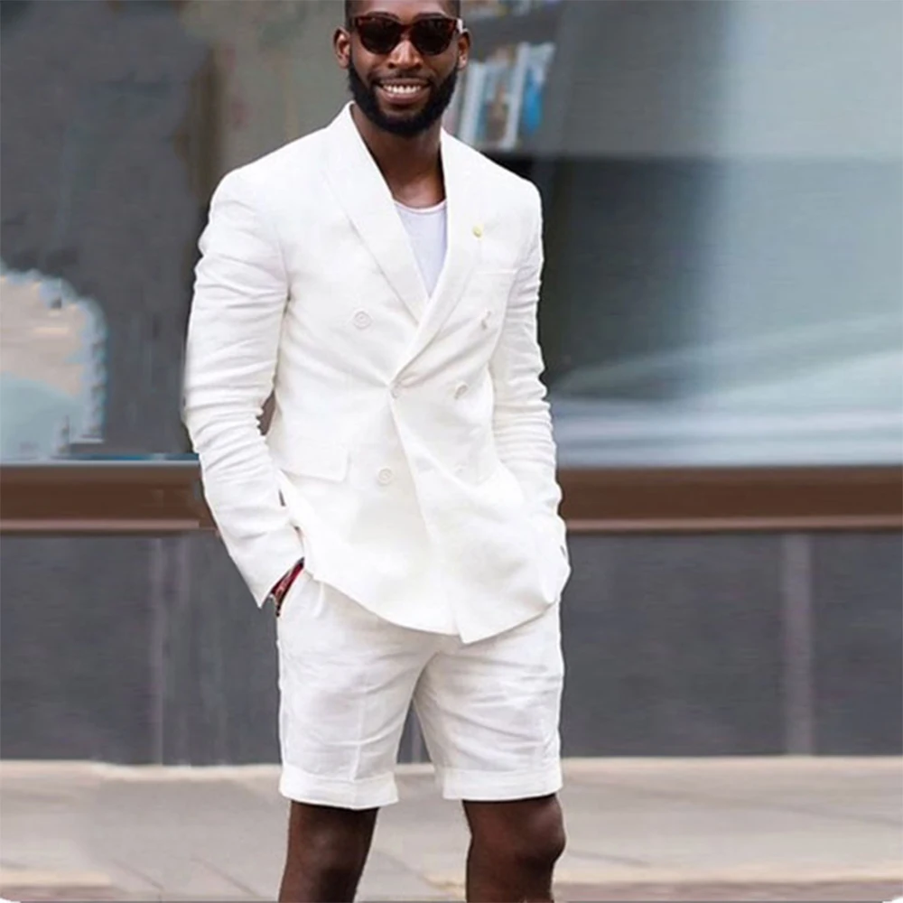 Tailored Made Mint Green Double Breasted Men Suit Short Pants Summer Beach Groom Suit Casual Business Wedding Best Man Blazer
Tailored Made Mint Green Double Breasted Men Suit Short Pants Summer Beach Groom Suit Casual Business Wedding Best Man Blazer