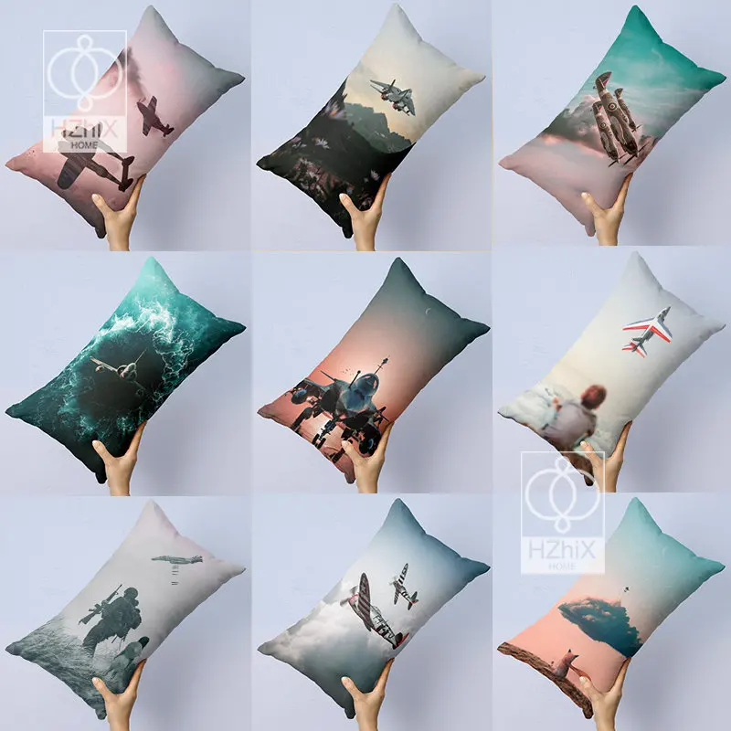 3D Airplane Cushion Cover Bedside Sofa Chair Decor Pillowcase Car Bedroom Office Body Throw Pillow 40x100cm New Fashion Gift
3D Airplane Cushion Cover Bedside Sofa Chair Decor Pillowcase Car Bedroom Office Body Throw Pillow 40x100cm New Fashion Gift