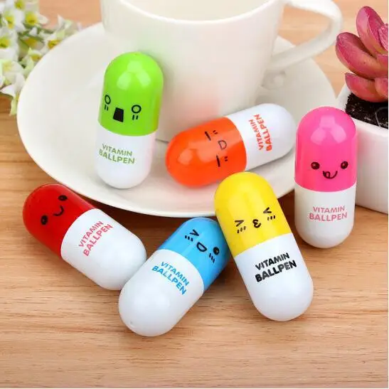 100 Pcs Wholesale Cartoon Pill Pen Telescopic Ballpoint Pens Cute Korean Creative Stationery School Supplies
100 Pcs Wholesale Cartoon Pill Pen Telescopic Ballpoint Pens Cute Korean Creative Stationery School Supplies