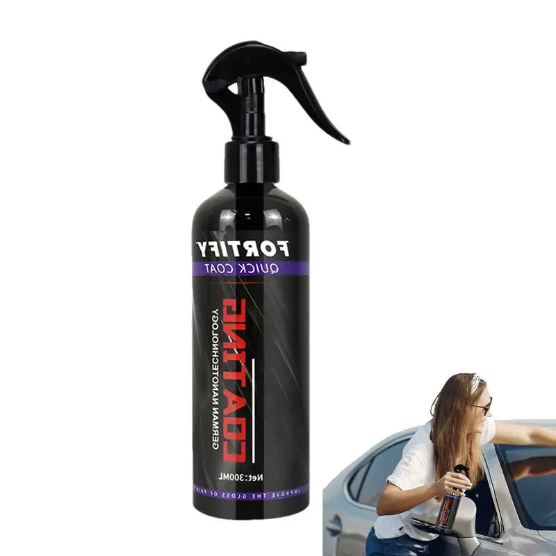 

Nano Spray For Cars Multifunctional Car Fast-Acting Coating High Efficiency Car Coating Agent Spray Waterless Car Wash For Paint