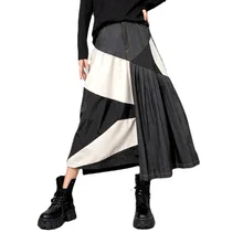 Woman Winter Pleated High Skirt Sexy Ankle Long Dress Korean Japanese Fashion Soft Aesthetic Steampunk Gothic Straight Clothes 
Woman Winter Pleated High Skirt Sexy Ankle Long Dress Korean Japanese Fashion Soft Aesthetic Steampunk Gothic Straight Clothes