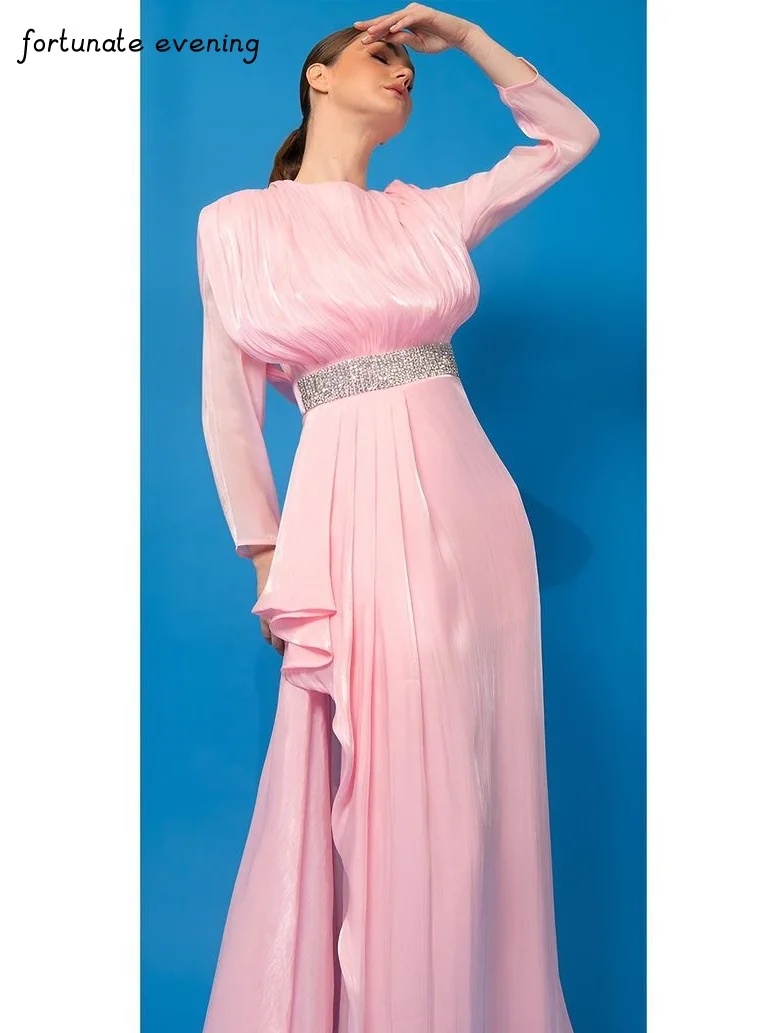 Fortunate Evening Elegant Vintage Sweet Pink Crystal Beading Ruffle Customize Formal Occasion Prom Dress Evening Party Gowns
Fortunate Evening Elegant Vintage Sweet Pink Crystal Beading Ruffle Customize Formal Occasion Prom Dress Evening Party Gowns