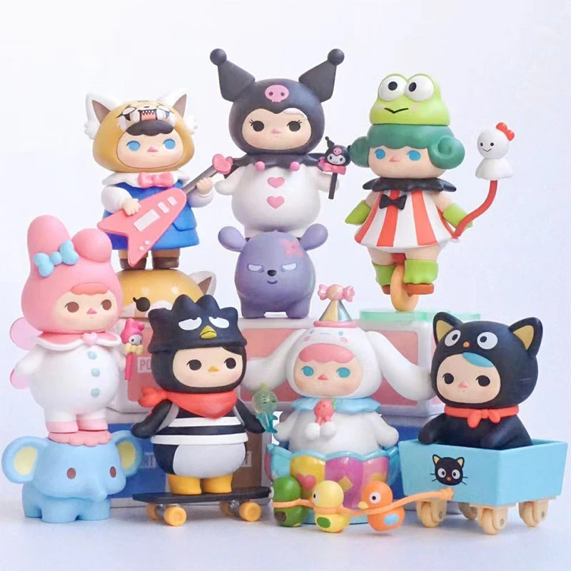 Cartoon Pucky Kuromi HelloKitty PomPomPurin Mymelody Cinnamorolls Pochacco Twin Star Keroppi KT Anime Action Figure Toys Dolls
Cartoon Pucky Kuromi HelloKitty PomPomPurin Mymelody Cinnamorolls Pochacco Twin Star Keroppi KT Anime Action Figure Toys Dolls