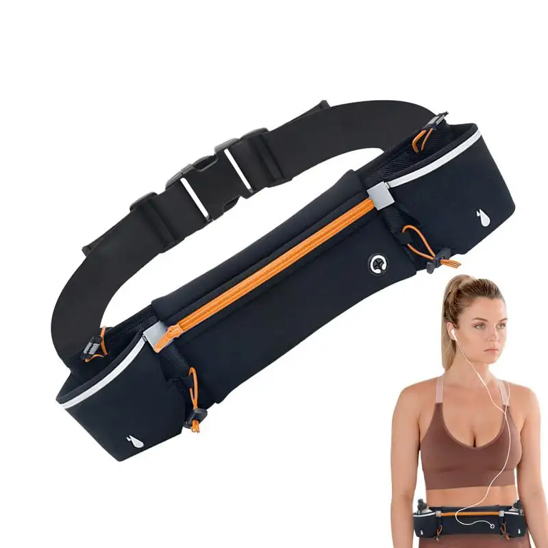 

Running Belt Hydration Packs With 2 Water Bottle Holders Waterproof Running Waist Packs Fanny Pack Running Pouch Phone Holder