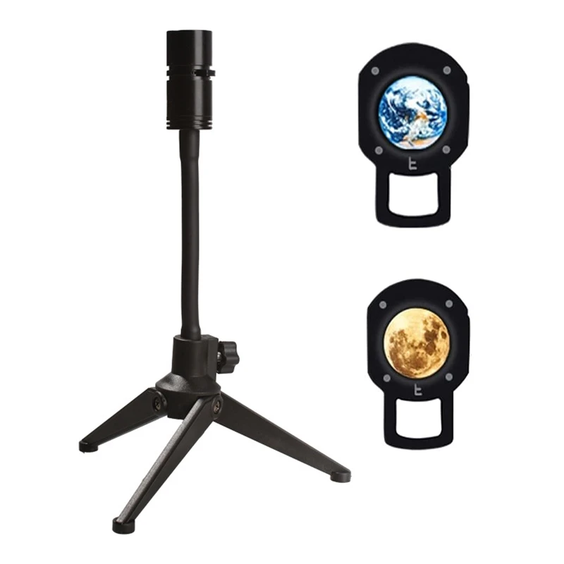 

Проектор-Луна, планета, проектор, ночник, вращающийся на 360 градусов, USB, лампа-проектор