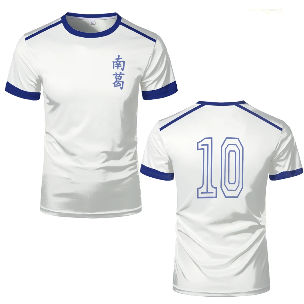 3D printed T-shirt Captain Tsubasa Cosplay clothing men and women high quality short sleeves
3D printed T-shirt Captain Tsubasa Cosplay clothing men and women high quality short sleeves