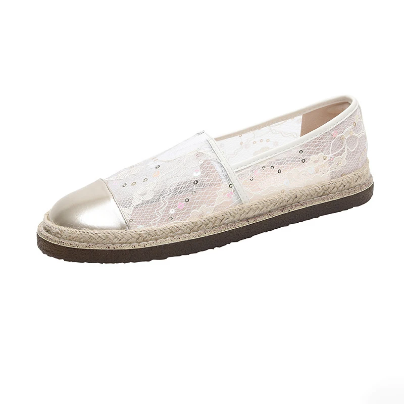 Leisure Comfort Breathable Ladies Flats Shoes Spring Fashion Mesh Soft Bottom Single Shoes for Women 2023
Leisure Comfort Breathable Ladies Flats Shoes Spring Fashion Mesh Soft Bottom Single Shoes for Women 2023