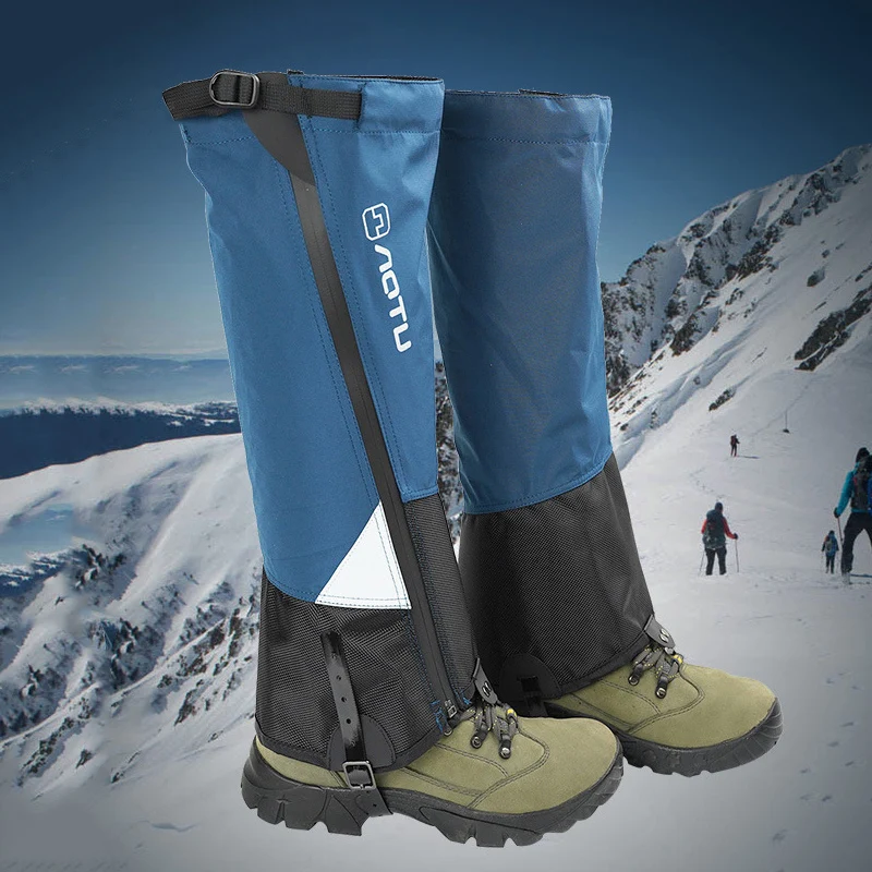 

Outdoor Waterproof Leg Gaiter, Camping, Hiking, Travel, Desert Sandproof Shoes Cover, Mountain Climbing, Winter Legging Warmers