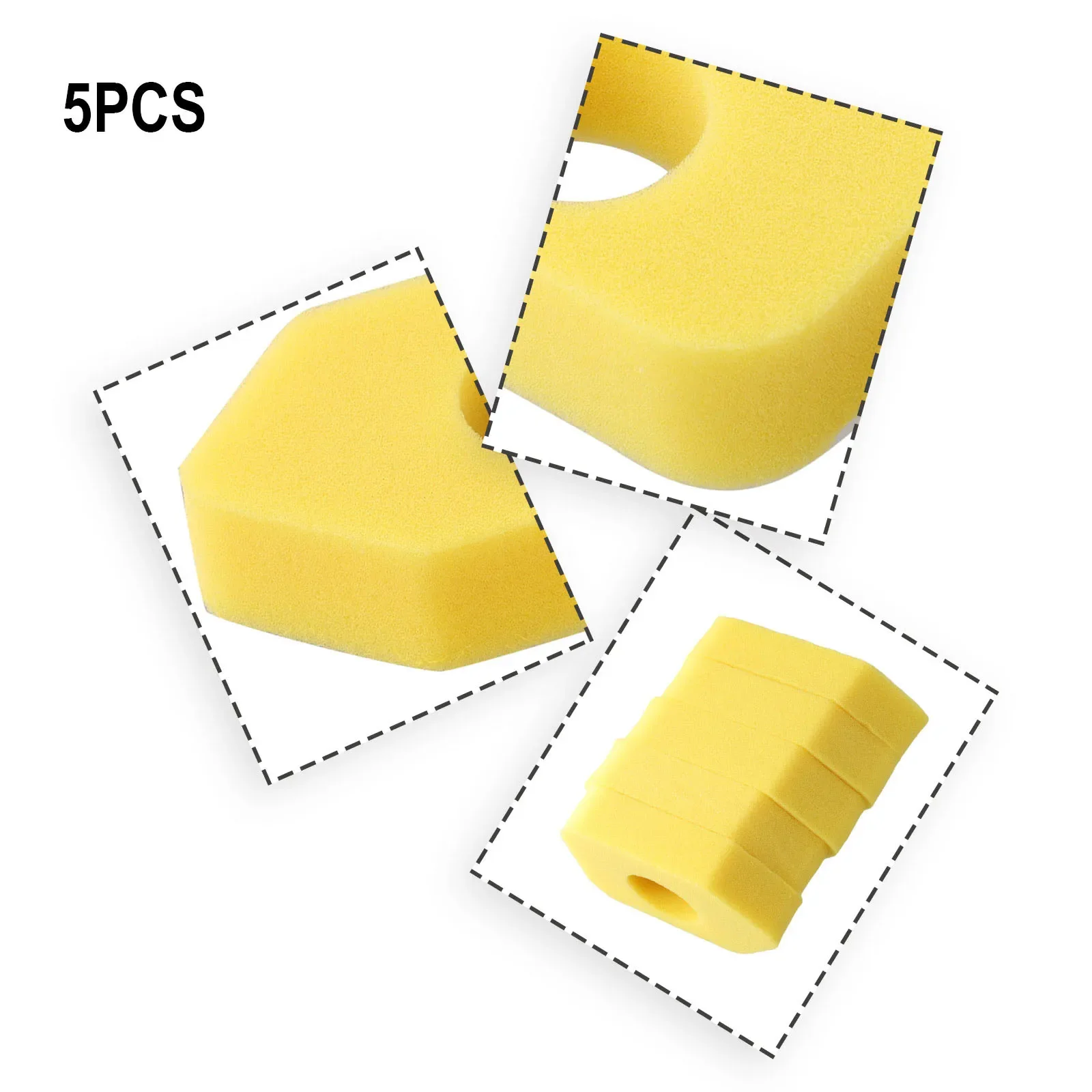 5pcs Yellow Air Filter For 698369 5088D 5088H 5086K 4216 5099 Garden Power Air Filters Lawn Mower Parts Replacement
5pcs Yellow Air Filter For 698369 5088D 5088H 5086K 4216 5099 Garden Power Air Filters Lawn Mower Parts Replacement