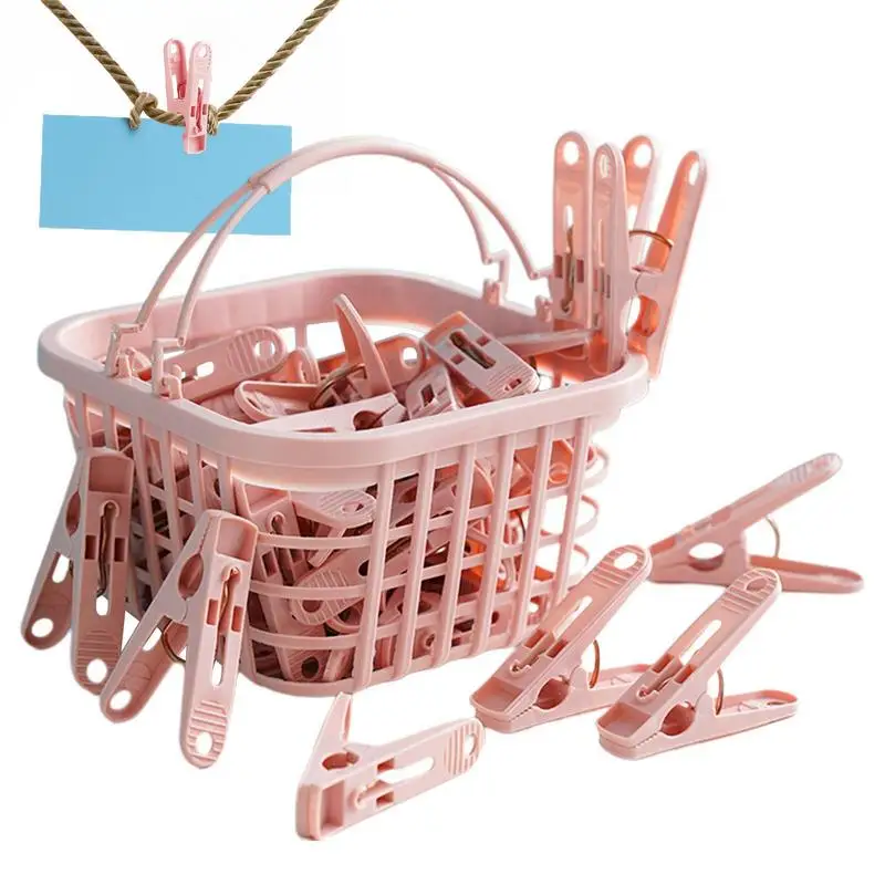 Pins For Clothes 30PCS Windproof Household Laundry Pins Clips With Basket Clothesline Pegs For Underwear Bra Hats Bags Portable
Pins For Clothes 30PCS Windproof Household Laundry Pins Clips With Basket Clothesline Pegs For Underwear Bra Hats Bags Portable