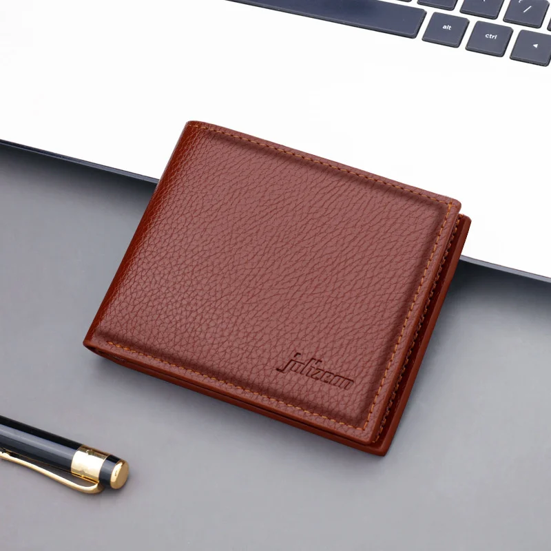 Vintage PU Leather Men's Short Wallet Business Card Holder Luxury Male Coin Purses Multifunction Money Clip
Vintage PU Leather Men's Short Wallet Business Card Holder Luxury Male Coin Purses Multifunction Money Clip