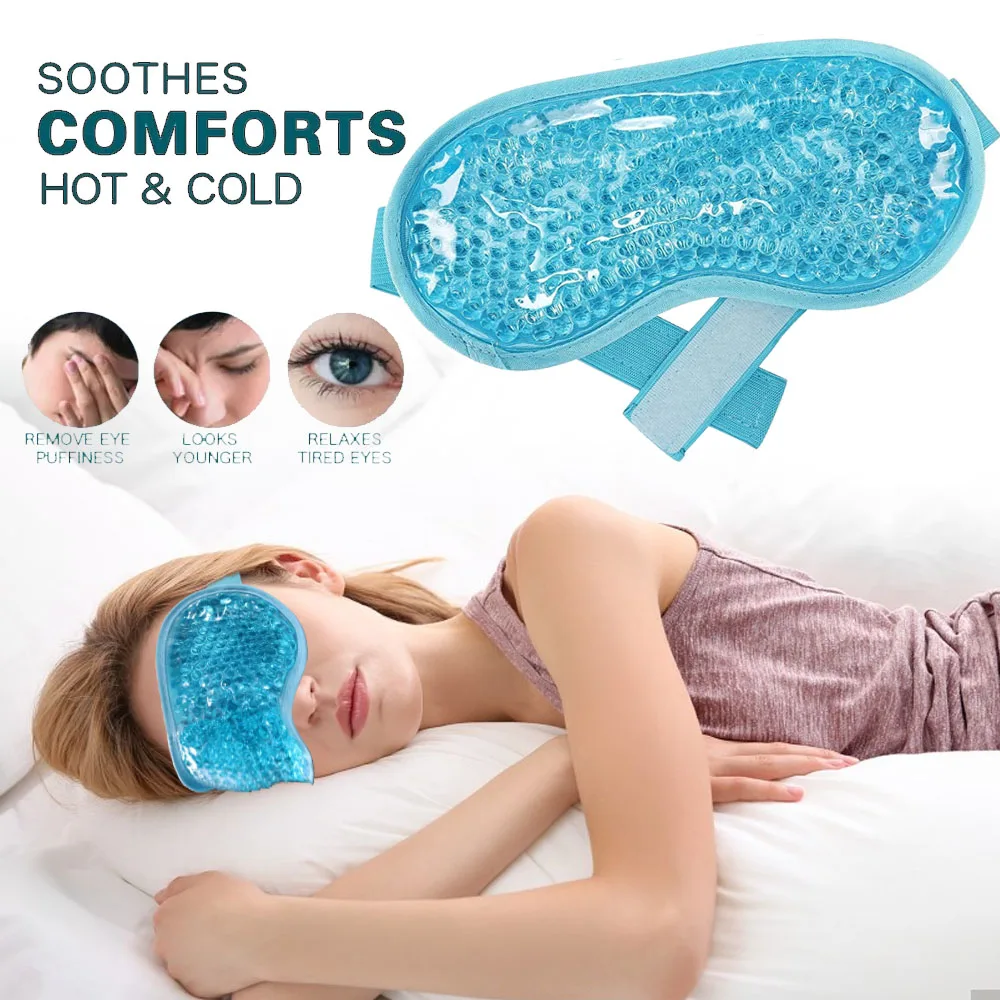 Gel Ice Eye Mask Ice Compress Sleeping Masks Beauty Eyes Health Tools Anti Dark Circle Eyes Bag Relax Sleep Aid Cooling Gel Mask
Gel Ice Eye Mask Ice Compress Sleeping Masks Beauty Eyes Health Tools Anti Dark Circle Eyes Bag Relax Sleep Aid Cooling Gel Mask