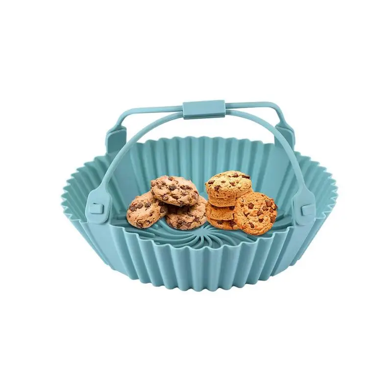 Silicone Air Fryer Liner Round Silicone Air Fryer Insert Accessories Round Air Fryer Basket Silicone Pot For Air Fryer Baking
Silicone Air Fryer Liner Round Silicone Air Fryer Insert Accessories Round Air Fryer Basket Silicone Pot For Air Fryer Baking