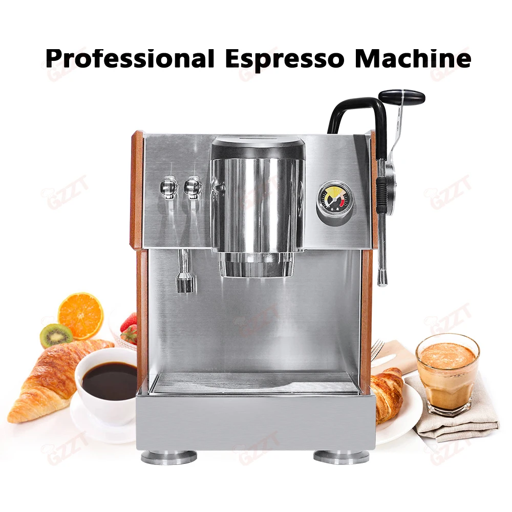 

GZZT 9Bar Professional Espresso Machine Italy OLAB Pump Copper Boiler OPV Pressure Regulating Device Semi-automatic Coffee Maker
