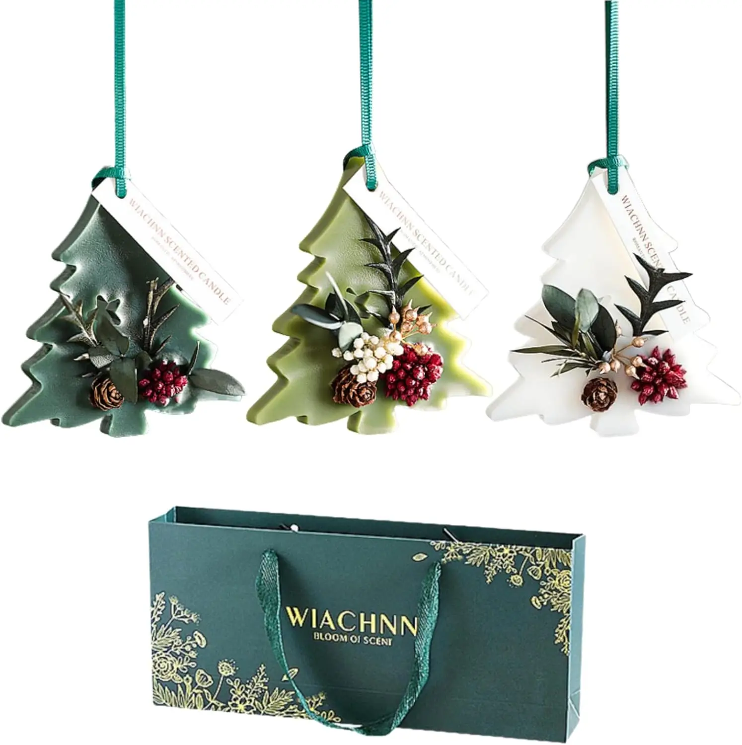 Christmas Aromatherapy Hanging Tablets Wax, Different Scents, Dried Flower Aromatherapy Wax, Home Use, 3 Pieces with Gift Box
Christmas Aromatherapy Hanging Tablets Wax, Different Scents, Dried Flower Aromatherapy Wax, Home Use, 3 Pieces with Gift Box