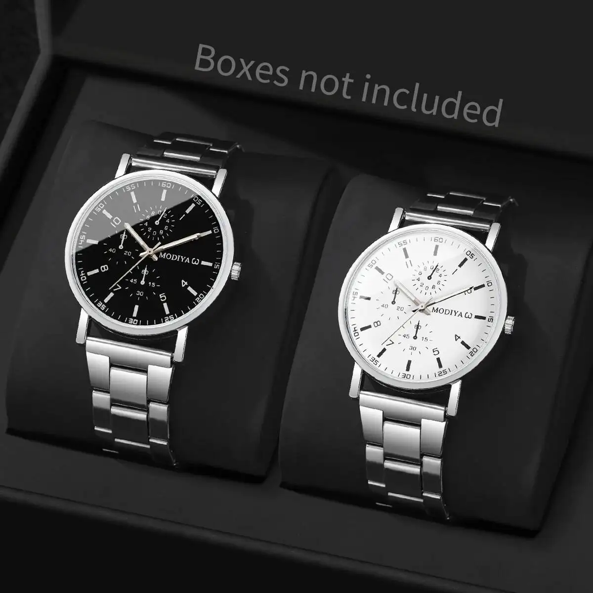 2PCS/Set Fashion Men Business Watches Casual Mens Analog Quartz Watch Reloj Hombre(Without Box) 2PCS/Set Fashion Men Business Watches Casual Mens Analog Quartz Watch Reloj Hombre(Without Box)