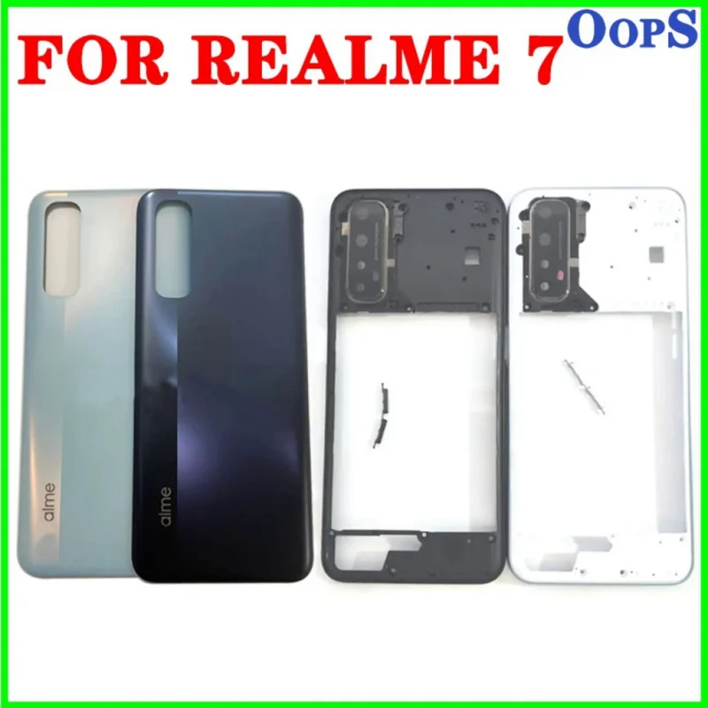 Задний корпус для REALME 7 средняя рамка Крышка батарейного отсека Рамка для камеры запасные части
Задний корпус для REALME 7 средняя рамка Крышка батарейного отсека Рамка для камеры запасные части