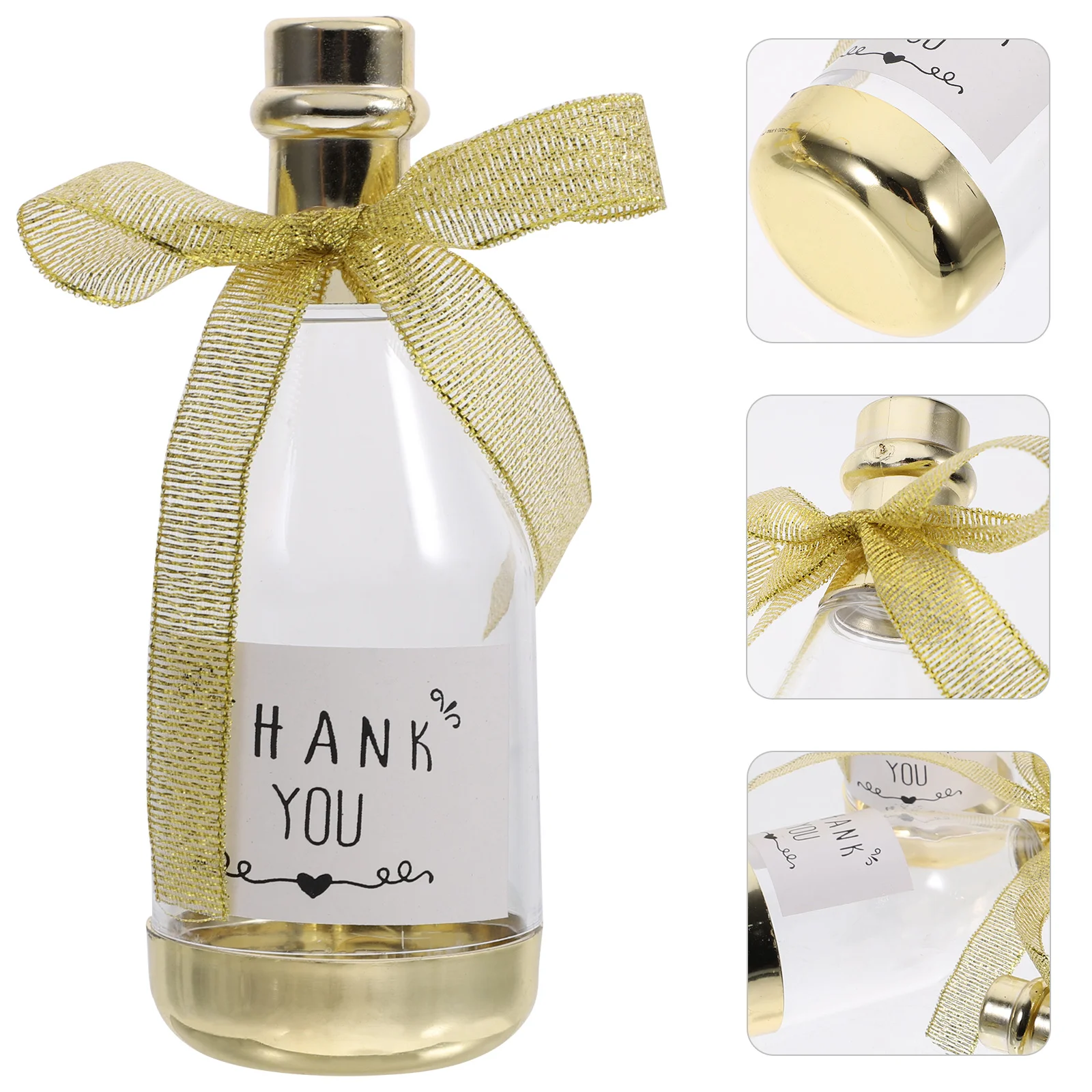 

12 Pcs Favor Boxes for Wedding Personalized Bottle Treat Containers Small Chocolate Candy Party Favors Banquet