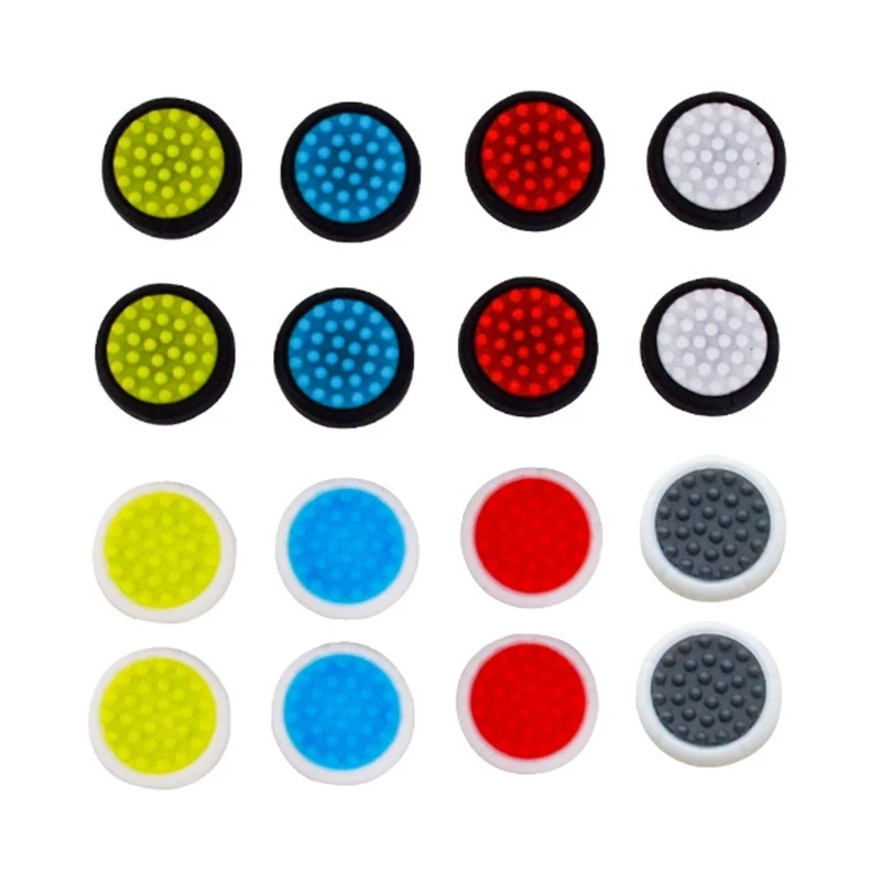 16pcs Thumb Stick Grip Silicone Skin Anti-Skid for PS VR2 Controller Sleeves Thumb Stick Cover
16pcs Thumb Stick Grip Silicone Skin Anti-Skid for PS VR2 Controller Sleeves Thumb Stick Cover