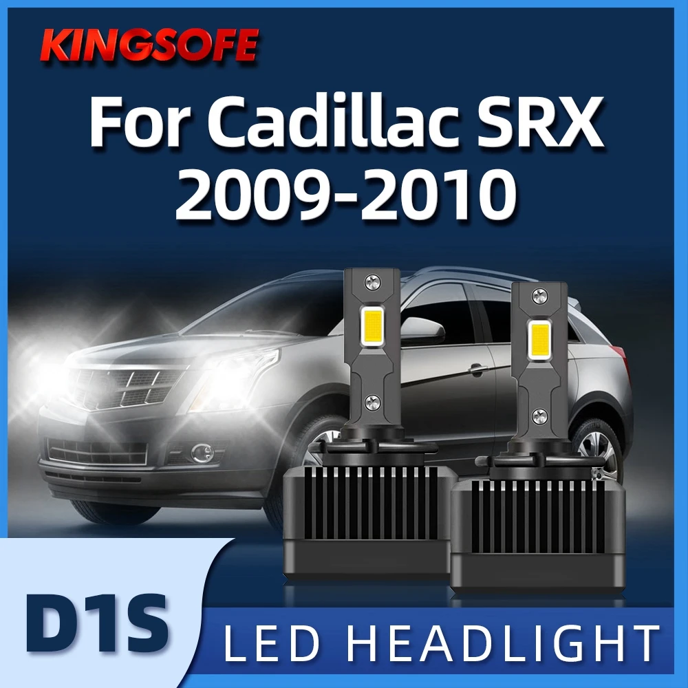 KINGSOFE Fit For Cadillac SRX 2009-2010 2Pcs Car Light D1S LED Headlight 6000K CSP Chip 1:1 Xenon High Low Beam Bulbs
KINGSOFE Fit For Cadillac SRX 2009-2010 2Pcs Car Light D1S LED Headlight 6000K CSP Chip 1:1 Xenon High Low Beam Bulbs
