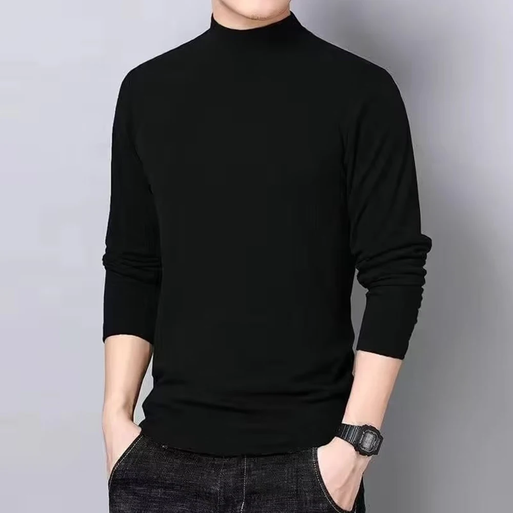 Men's High Stretch Half Turtleneck Thermal Tops Long Sleeve Double-Sided Fleece Bottoming Underwear Fall Winter Warm Tops
Men's High Stretch Half Turtleneck Thermal Tops Long Sleeve Double-Sided Fleece Bottoming Underwear Fall Winter Warm Tops
