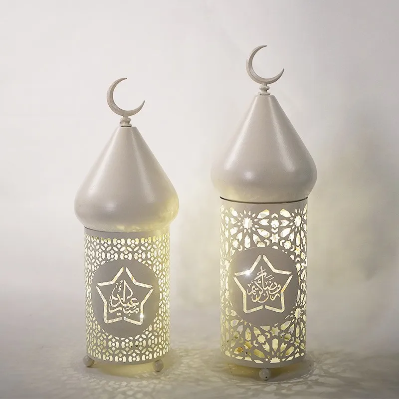 2024 Ramadan Metal Lantern Eid Mubarak LED Lantern Light Home Table Decoration For Ramadan Kareem Eid Al Adha Party Ornaments
2024 Ramadan Metal Lantern Eid Mubarak LED Lantern Light Home Table Decoration For Ramadan Kareem Eid Al Adha Party Ornaments