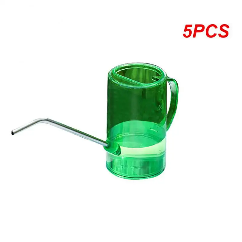 

5PCS Long Mouth Watering Can Plastic Plant Sprinkler Potted Home Irrigation Accessories Practical Flowers Gardening Tools Handle