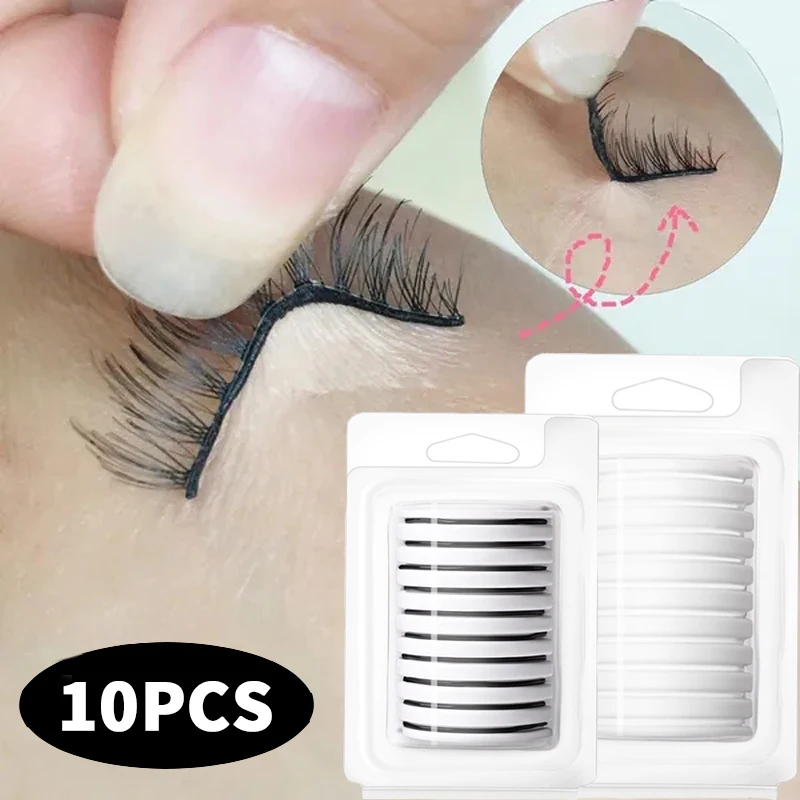 10/50pcs Reusable Self-Adhesive Glue-Free Eyelash Glue Strip False Eyelashes Makeup Tools Hypoallergenic Lash Adhesive Tape
10/50pcs Reusable Self-Adhesive Glue-Free Eyelash Glue Strip False Eyelashes Makeup Tools Hypoallergenic Lash Adhesive Tape
