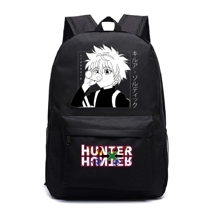 Рюкзак Hunter X Hunter для мальчиков и девочек, детский мультяшный холщовый ранец с аниме принтом, школьные ранцы для учеников
Рюкзак Hunter X Hunter для мальчиков и девочек, детский мультяшный холщовый ранец с аниме принтом, школьные ранцы для учеников