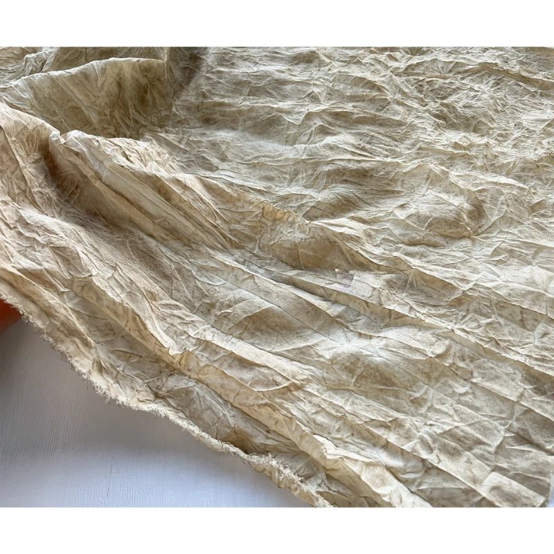 Fabric Width 100cm Pattern Folding Pleated Cloth Lightweight Cotton and Linen Fashion Diy Skirt Shirt Spring and Summer Clothing
Fabric Width 100cm Pattern Folding Pleated Cloth Lightweight Cotton and Linen Fashion Diy Skirt Shirt Spring and Summer Clothing