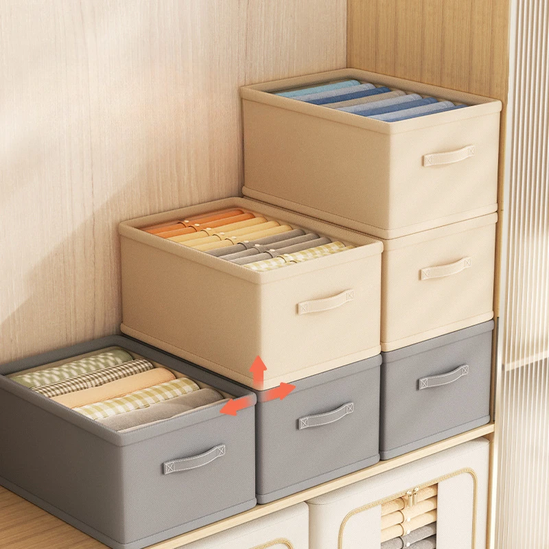 Wardrobe Pants Clothes Storage Artifact Clothes Partition Bag Sorting Basket Dormitory Drawer Compartment Household Storage Box
Wardrobe Pants Clothes Storage Artifact Clothes Partition Bag Sorting Basket Dormitory Drawer Compartment Household Storage Box