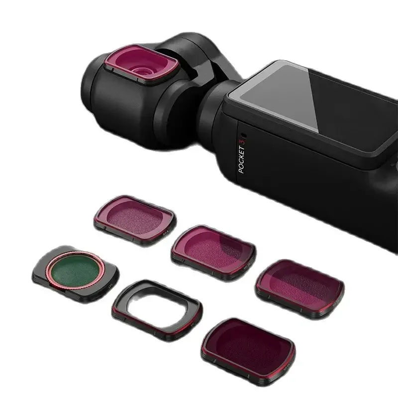 STARTRC ND Filter Set for DJI Pocket 3 Camera Lens Filter CPL ND16 ND8 ND32 ND64 ND256 Filters for OSMO Pocket 3 Accessories
STARTRC ND Filter Set for DJI Pocket 3 Camera Lens Filter CPL ND16 ND8 ND32 ND64 ND256 Filters for OSMO Pocket 3 Accessories