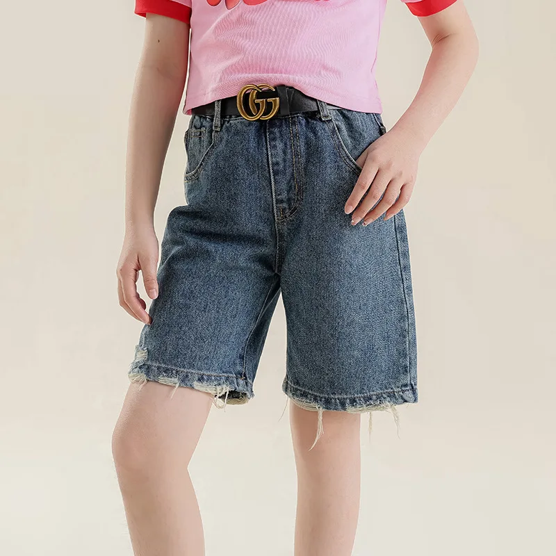 Summer Jeans Pants Girls 12 14 years 2023 Stylish Loose Teens Pants Children Clothes Girls
Summer Jeans Pants Girls 12 14 years 2023 Stylish Loose Teens Pants Children Clothes Girls