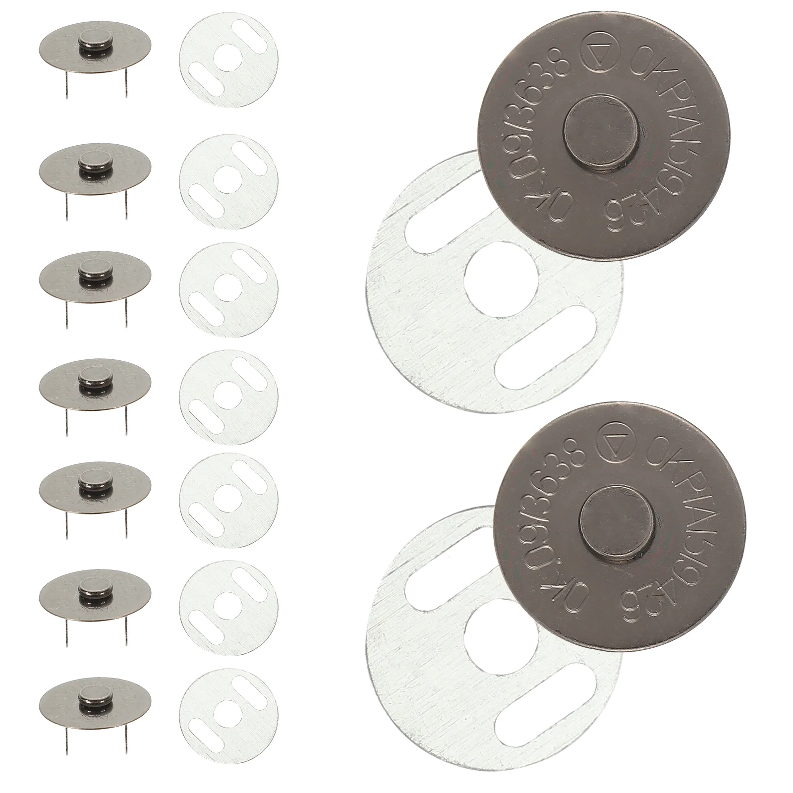 Mother-in-law Magnetic Buttons Magnets Bulk Snaps Sewing Small Clothes Clothing Fasteners Tote Bag
Mother-in-law Magnetic Buttons Magnets Bulk Snaps Sewing Small Clothes Clothing Fasteners Tote Bag