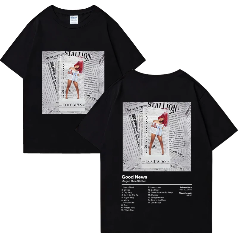 Hot Rapper Megan Thee Stallion Hip Hop Album Graphic 2024 T Shirts Men Women vintage Oversized Tops Unisex short sleeve t-shirt
Hot Rapper Megan Thee Stallion Hip Hop Album Graphic 2024 T Shirts Men Women vintage Oversized Tops Unisex short sleeve t-shirt