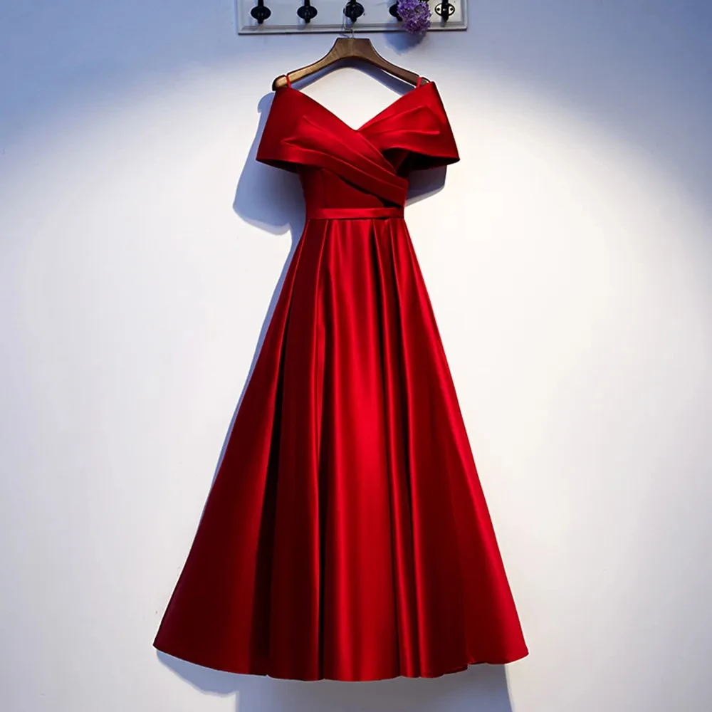 Elegant New 2024 Hot Styles Evening Dress V-Neck Dresses Woman Party Night A-LINE Gowns for Women's Vestido De Festa Mulher Luxo
Elegant New 2024 Hot Styles Evening Dress V-Neck Dresses Woman Party Night A-LINE Gowns for Women's Vestido De Festa Mulher Luxo