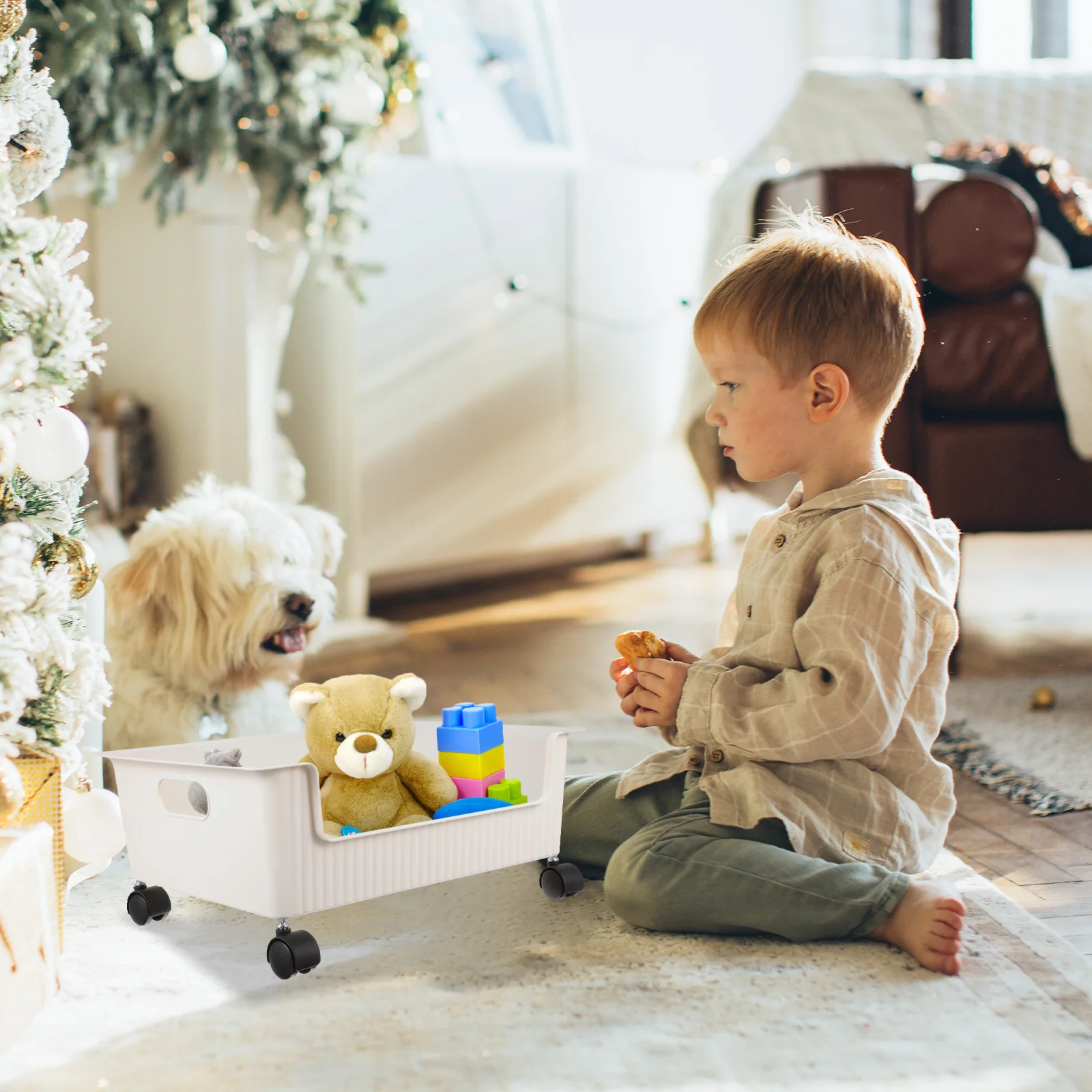 Kids Toys Storage Box with Pulleys Book Bin Wheel Student Bookcase Wheels on Dormitory Container Sundries Rolling Cart Office
Kids Toys Storage Box with Pulleys Book Bin Wheel Student Bookcase Wheels on Dormitory Container Sundries Rolling Cart Office