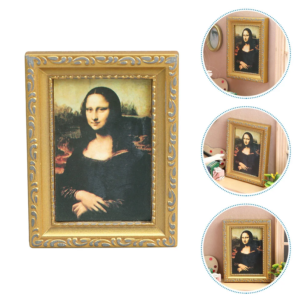 Dollhouse Accessories Mini Decor Exquisite Painting Home Wall Decoration Tiny Craft Oil Prop Garniture
Dollhouse Accessories Mini Decor Exquisite Painting Home Wall Decoration Tiny Craft Oil Prop Garniture